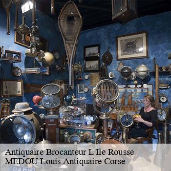 Antiquaire Brocanteur  l-ile-rousse-20220 MEDOU Louis Antiquaire Corse