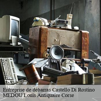 Entreprise de débarras  castello-di-rostino-20235 MEDOU Louis Antiquaire Corse