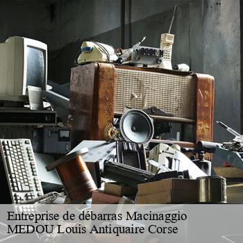 Entreprise de débarras  macinaggio-20248 MEDOU Louis Antiquaire Corse